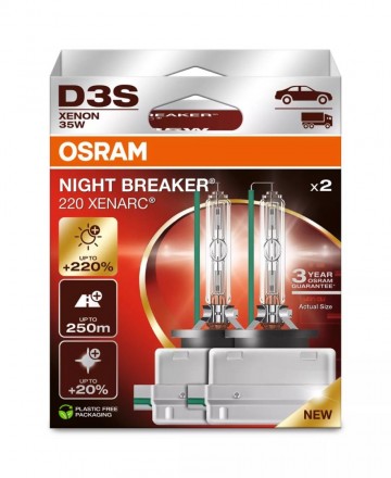 Night breaker 220 xenarc d3s 66340xn2 2hb